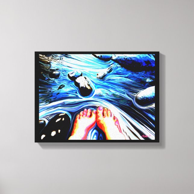 Impressão Em Tela Campanha Red Mountain n.o 1 (Frente)