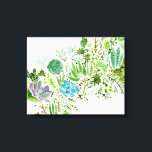 Impressão Em Tela Campo de Êxito I<br><div class="desc">Succulent Field I de Melissa Wang</div>