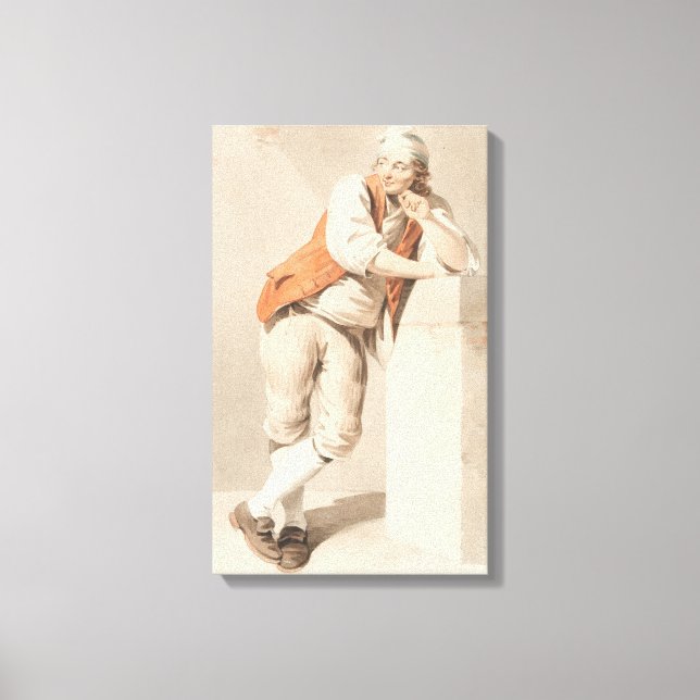 Impressão Em Tela Camponês de Bernese por Sigmund Freudenberger (Frente)