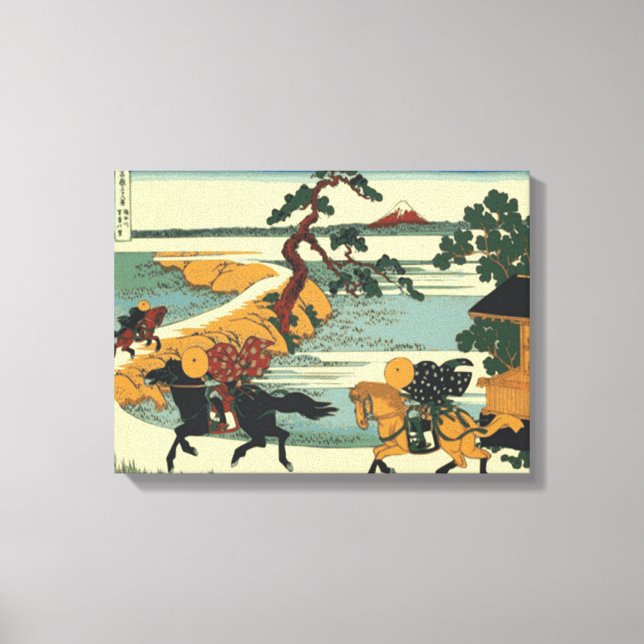 Impressão Em Tela Campos de sekiya por Sumida River (Frente)