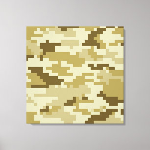 Impressão Em Tela Camuflagem/Camo do deserto de 8 Digitas do pixel