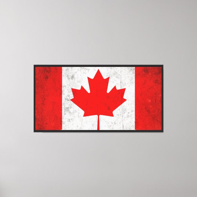 Impressão Em Tela Canadá (Frente)
