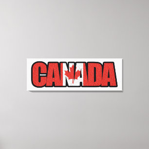 Impressão Em Tela Canadá