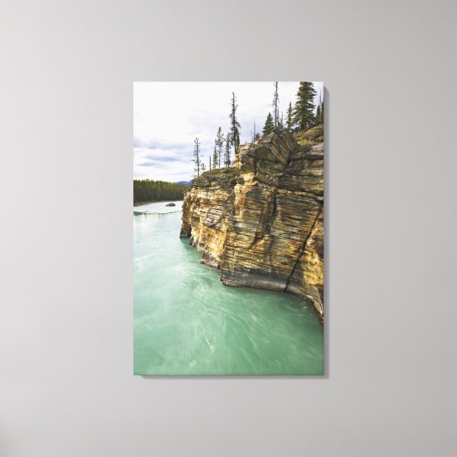 Impressão Em Tela Canadá, Alberta, Parque Nacional Jasper, Athabasca (Frente)