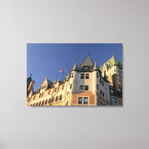 Impressão Em Tela Canadá, Quebec, Cidade de Quebec. Fairmont Chateau