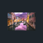 Impressão Em Tela Canal de Veneza Itália<br><div class="desc">O Grande Canal de Veneza, a mais bela avenida do mundo ilustrada nesta Impressão de Telas para vocês.</div>