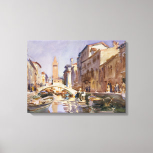 Impressão Em Tela Canal Venetian