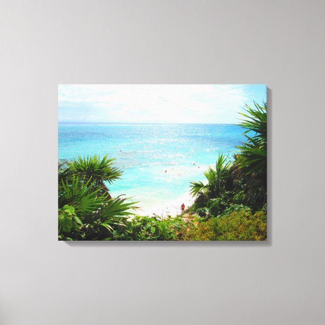 IMPRESSÃO EM TELA CANCUN, MÉXICO #10 (Frente)