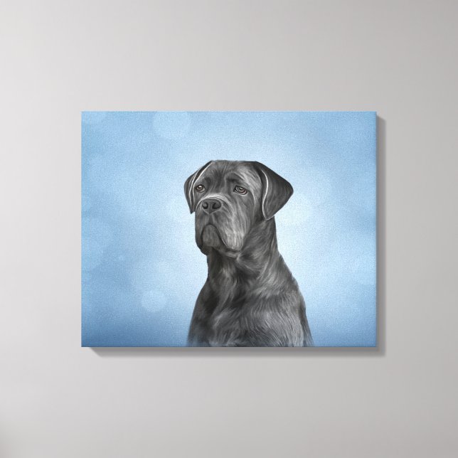 Impressão Em Tela Cane Corso - Mastiff Italiano (Frente)