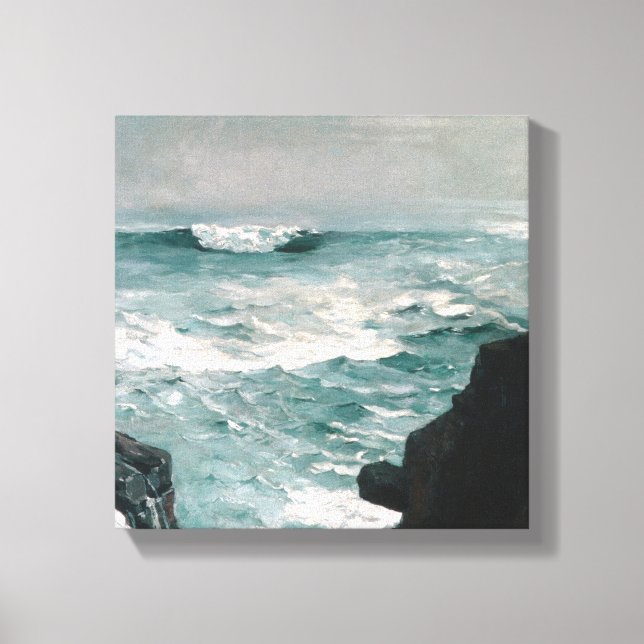 Impressão Em Tela Cannon Rock | 1895 (Frente)