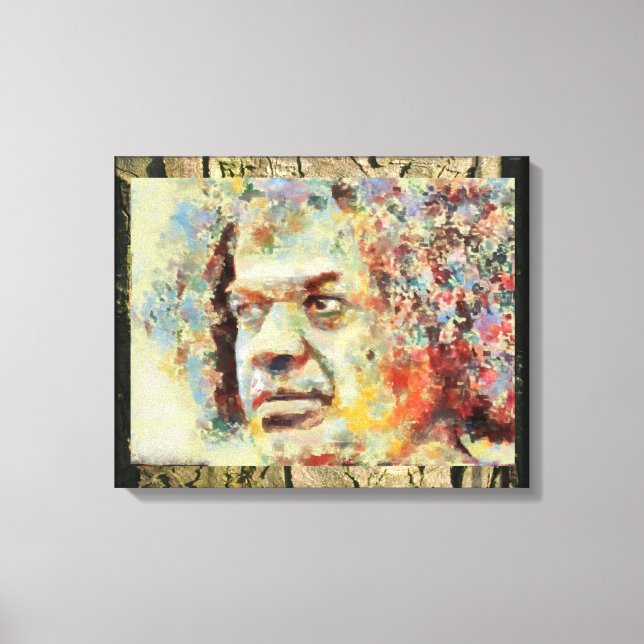 Impressão Em Tela Canon Legends Sai Baba (Frente)