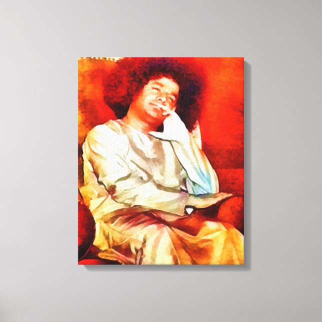 Impressão Em Tela Canon Legends Sathya Sai Baba - (Frente)