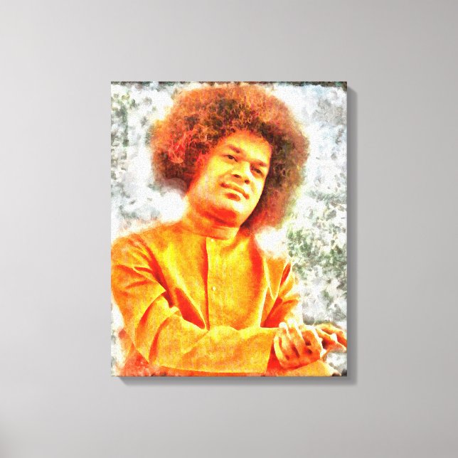 Impressão Em Tela Canon Legends Sathya Sai Baba - (Frente)