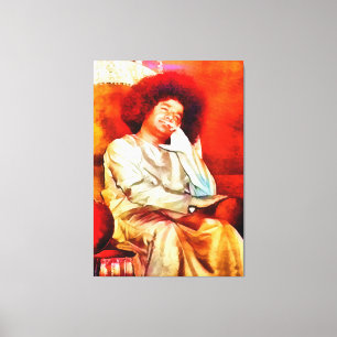 Impressão Em Tela Canon Lendas Sathya Sai Baba -