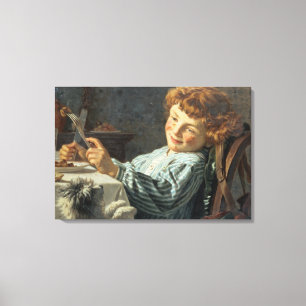 Impressão Em Tela Cante para sua ceia