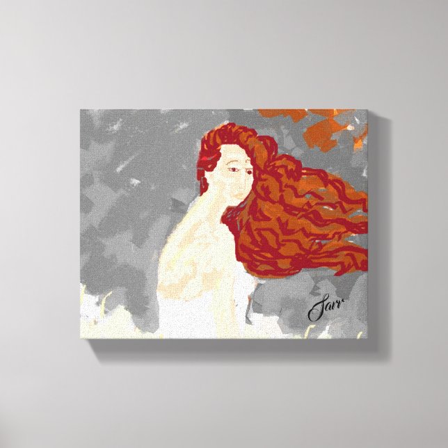 Impressão Em Tela Canvas: Adorando você (Frente)