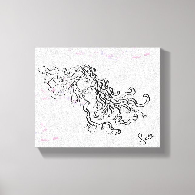 Impressão Em Tela Canvas: Começo (Frente)