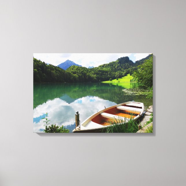 Impressão Em Tela Canvastryck — Roddbåt (Frente)