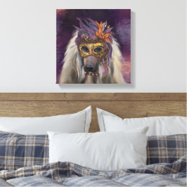 IMPRESSÃO EM TELA CÃO AFEGÃO