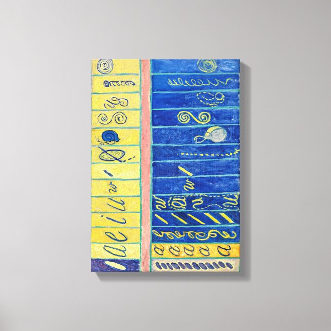 Impressão Em Tela Caos Primordial 13 | Hilma af Klint | (Frente)