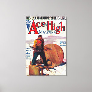 Impressão Em Tela Capa de revista alta 2 do ás