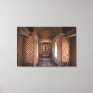 Impressão Em Tela Capela privada no palácio do nacional de Sintra