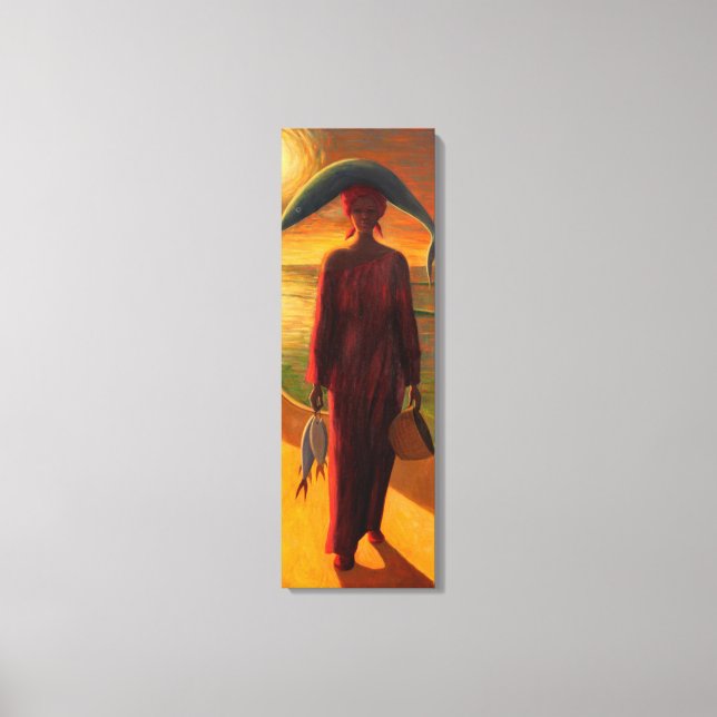 Impressão Em Tela Captura à Noite (Frente)