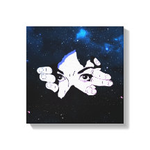 Cara de homem no céu