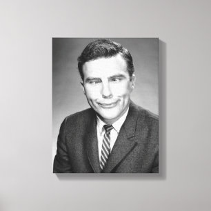 Impressão Em Tela Cara do fazer do homem