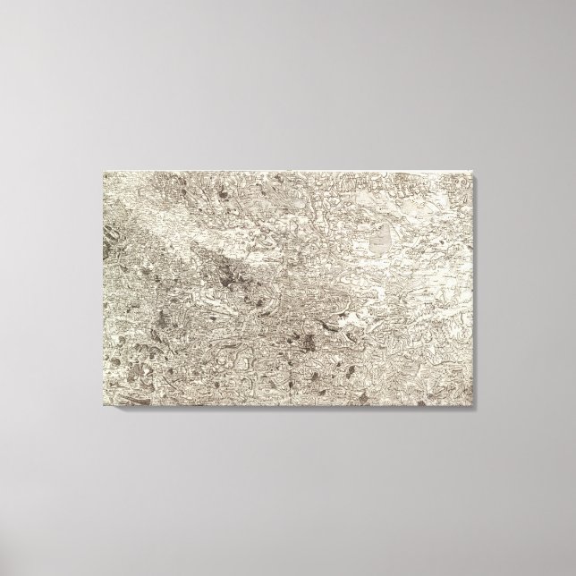 Impressão Em Tela Carcassonne (Frente)