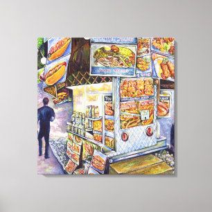 Impressão Em Tela Carga de trabalho artística extraordinária