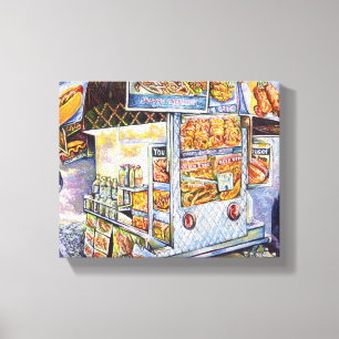 Impressão Em Tela Carga de trabalho artística extraordinária