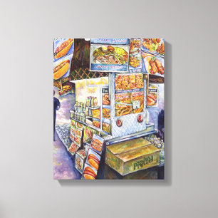 Impressão Em Tela Carga de trabalho artística extraordinária