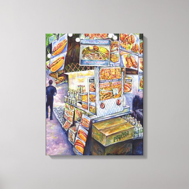 Impressão Em Tela Carga de trabalho artística extraordinária (Frente)