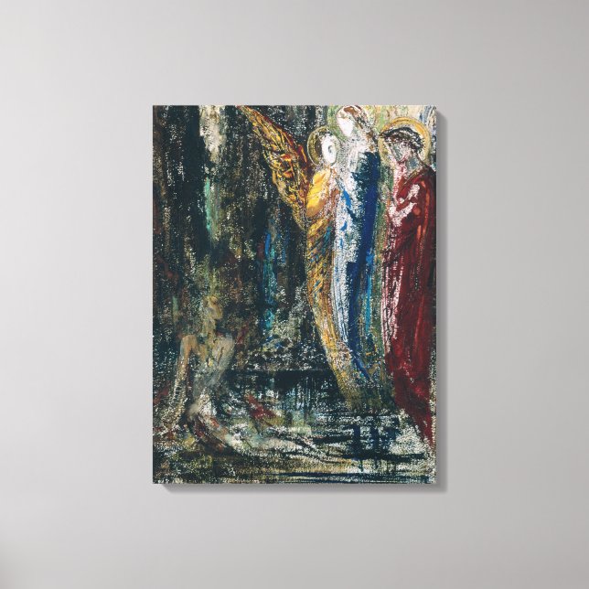 Impressão Em Tela Cargo e os Anjos, c.1890 (Frente)