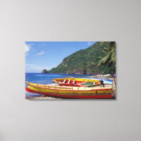 Caribe, BWI, Santa Lúcia, Barcos à vela, Soufriere