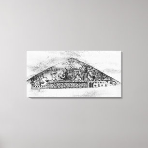 Impressão Em Tela Caricatura de judeus ingleses, de um Hagadá