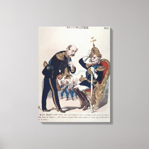 Impressão Em Tela caricatura de Kaiser Wilhelm de Prússia
