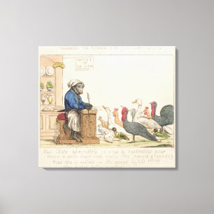 Impressão Em Tela Caricatura do conjunto dos Notables