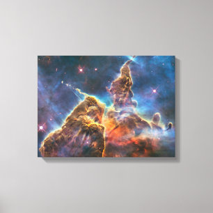 Impressão Em Tela Carina Nebula Do Telescópio Espacial Hubble