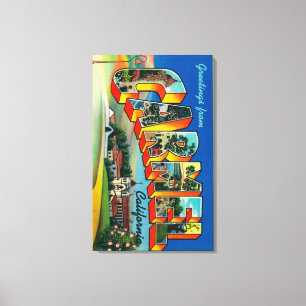 Impressão Em Tela Carmel, Califórnia - grandes cenas da letra