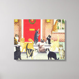 Impressão Em Tela Carols de Natal