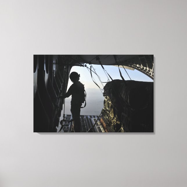 Impressão Em Tela Carregador da Força Aérea dos EUA (Frente)