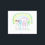 Impressão Em Tela Carregar Crianças de Desenho Transformando Trabalh<br><div class="desc">Digitalize o desenho ou trabalho de arte dos seus filhos e crie produtos de presente exclusivos com o trabalho de arte para uma memória eterna do seu filho. Adicione seus filhos desenhando em travesseiros, canecas, lâmpadas, etc. Adicione desenhos, pinturas ou qualquer trabalho de arte para presentes de precioso para avós,...</div>