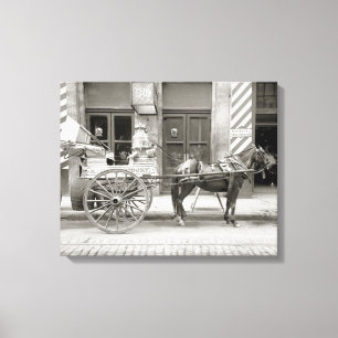 Impressão Em Tela Carrinho de Leite de Nova Orleans, 1910