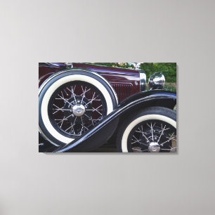 Impressão Em Tela Carro Clássico Ford A 1930