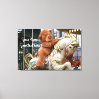 Carrossel com Urso de Teddy