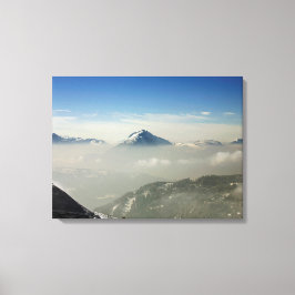 Impressão Em Tela Cartão de Férias Morzine France