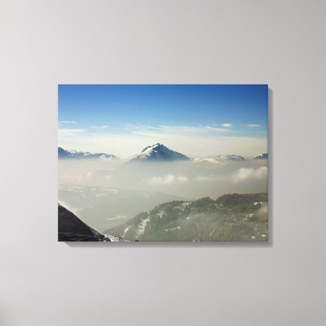 Impressão Em Tela Cartão de Férias Morzine France (Frente)