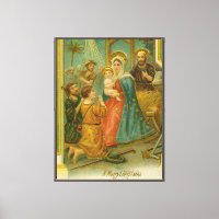 Cartão de Natal Vintage da Era Eduardiana represen